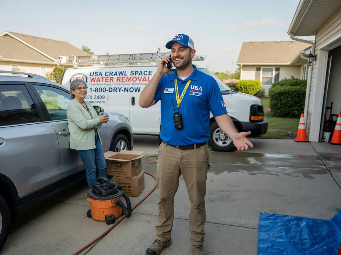 Crawl Space Water Removal Bellaire, OH FAQs